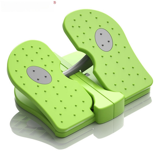 컬러풀 미니 스텝퍼 코어 강화, 애플그린(미끄럼방지매트 포함)