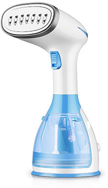 手持掛燙機 8分鐘安全斷電防護 迷你蒸氣熨斗 平燙掛燙兩用, 天空藍(超商限3台), 藍色, STM02