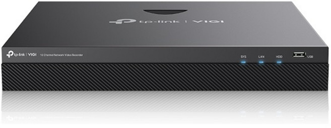 (TP-LINK) 16채널 NVR 녹화기 VIGI NVR2016H (4K/기가비트/최대 20TB 지원) (하드미포함), 1개
