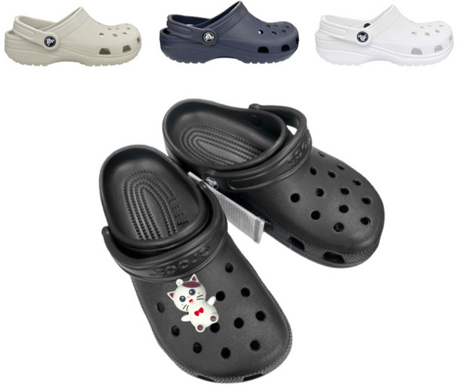 크록스 클래식 클로그 10001 [크록스 정품]도나토르 고양이 악세사리 포함 당일발송