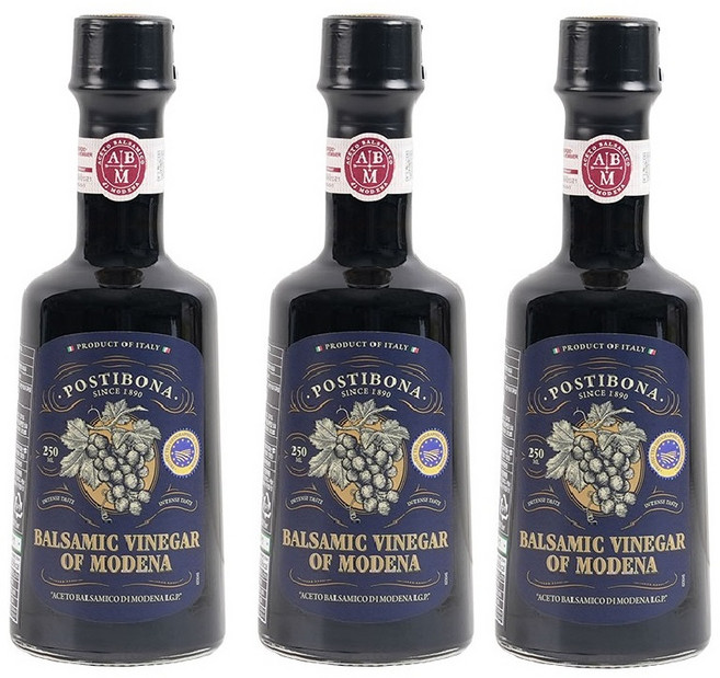 포스티보나 프리미엄 모데나 레드 발사믹식초, 250ml, 1개