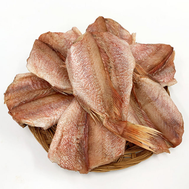 반건조 두절열기 6마리 (냉동대서양큰붉은볼락) 속초중앙시장 맛집 반건조생선 선미수산, 1세트, 17cm 내외, M사이즈 - 6마리 (17cm 내외)