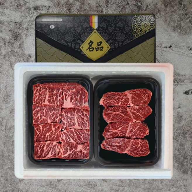 미국산 살치살+토시살 정육세트 1kg, 1개