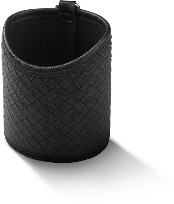 밀튼 차량용 송풍구 미니 포켓 수납함 정리 사이드 보관, 블랙, 1개