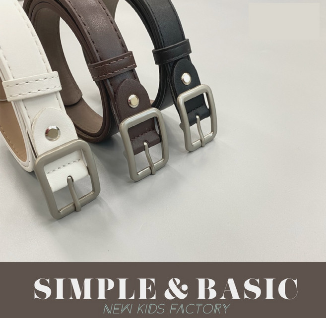 키즈 주니어 남아 여아 허리띠 스퀘어벨트