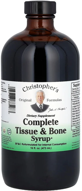 크리스토퍼 오리지널 포뮬러 컴플리트 티슈 & 본 시럽 473ml (16 fl oz) CRO-88528, 1개 - 쿠팡