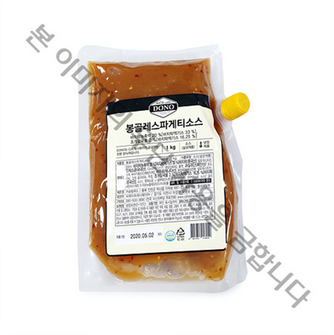 이츠웰 봉골레스파게티소스, 1kg, 1개