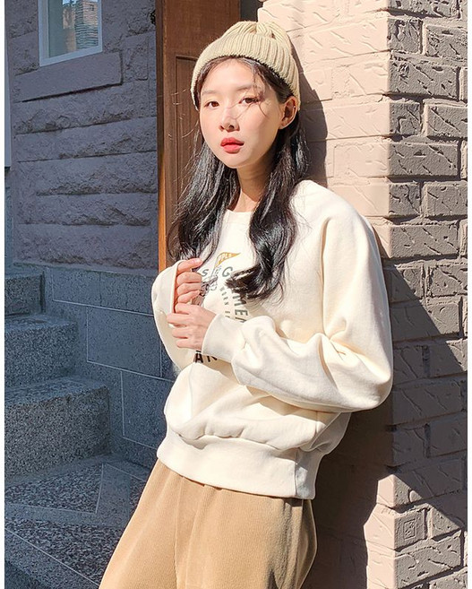 반에이크 챔피언 기모 맨투맨 OB0XTSME08Z