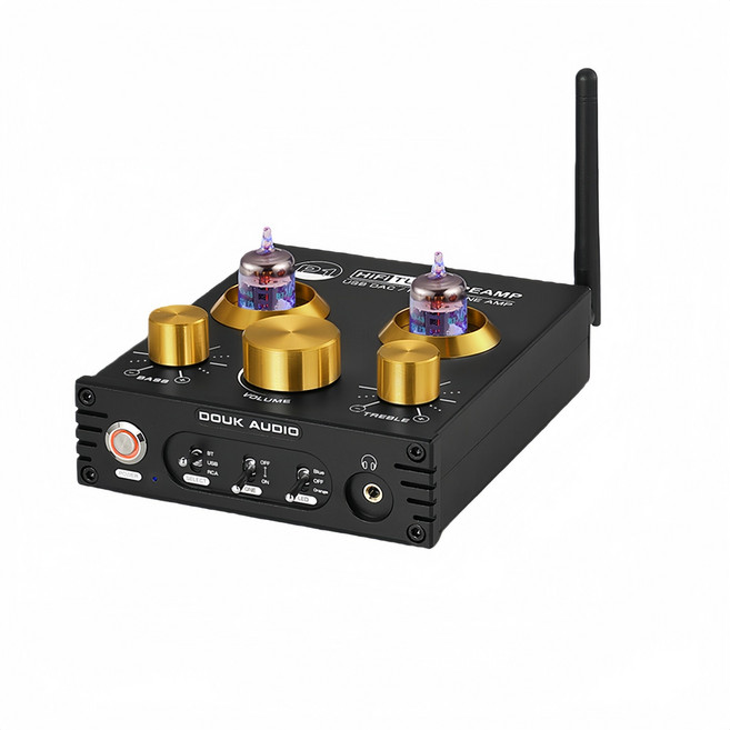 DOUK AUDIO P1 HiFi 真空管耳機擴大機 USB DAC 藍牙5.0 aptX-HD