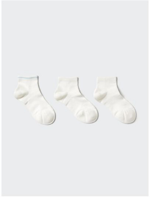 유니클로 쇼트 삭스 3P 파일라인 no.1772126