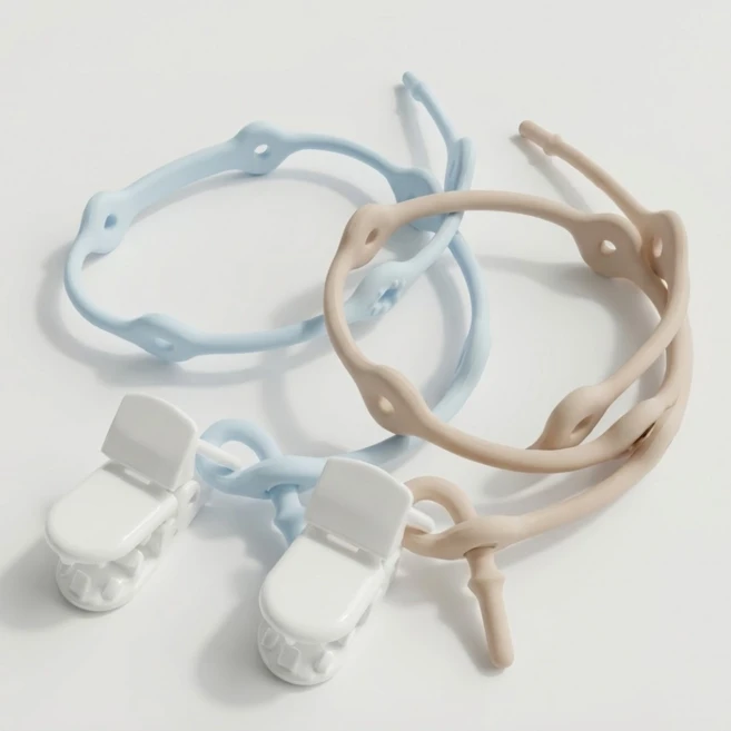 이지업 1+1유아용 실리콘 멀티 스트랩 2개 - 쿠팡