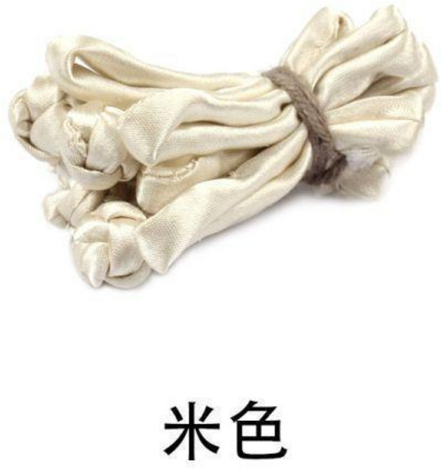 傳統服飾盤扣 釦子, 米色