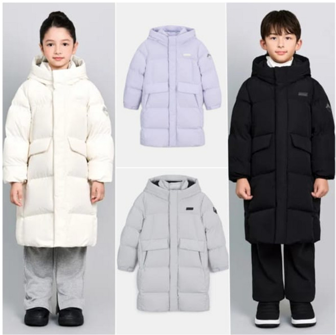 [백화점매장출고] 네파키즈 25FW 롱자켓 SIGNATURE 공용덕다운 KLF2001