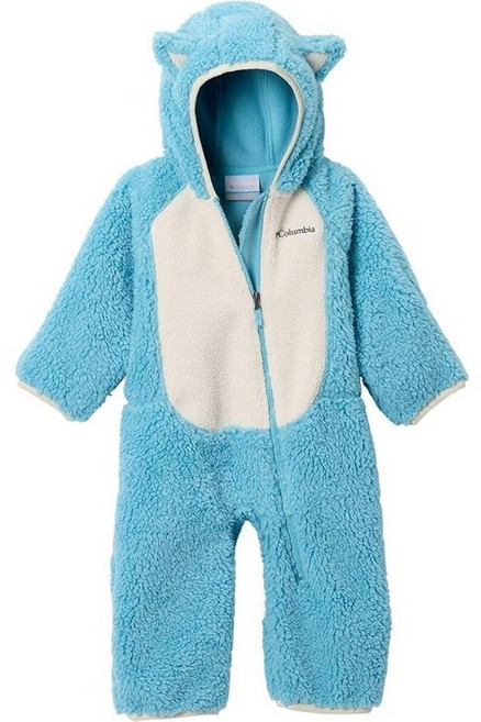 Columbia 유니 베이비 폭시 셰르파 번팅 빈티지 블루/초크 3-6개월 145905