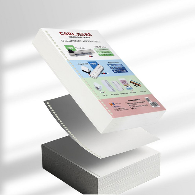 펜팬 30공 타공 A4 제본 용지 무지 500매