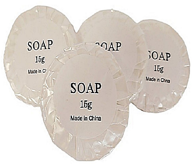 유림 일회용비누 원형 15g 비누, 50개입