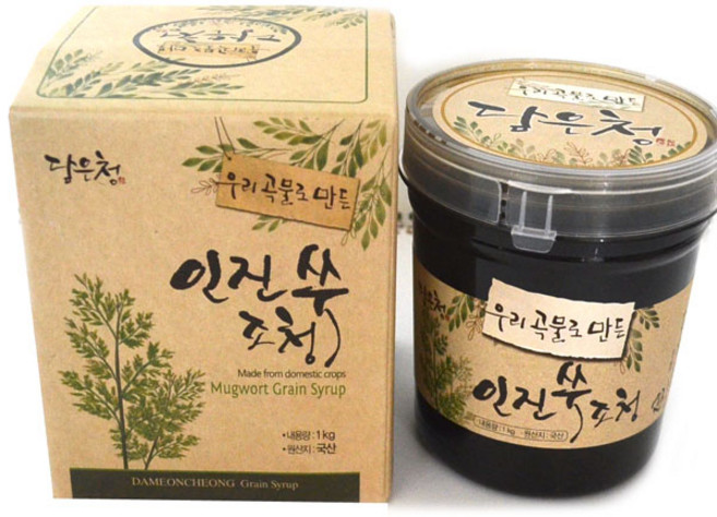 우리곡물 인진쑥조청, 1kg, 1개