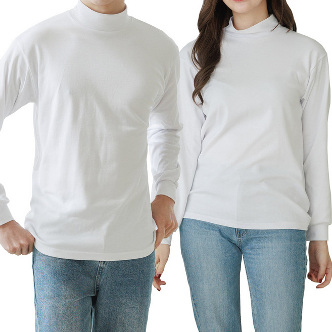 예스플러스 국내산 반목 폴라 면티 2P