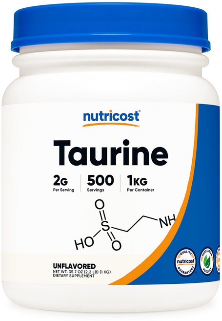 뉴트리코스트 타우린 파우더, 1kg, 1개