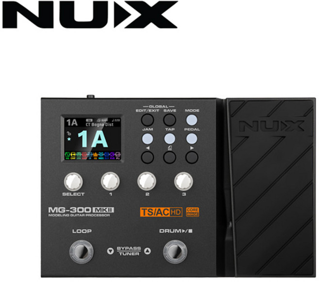 뉴엑스 NuX MG-300 MK-II 멀티이펙터, 1개