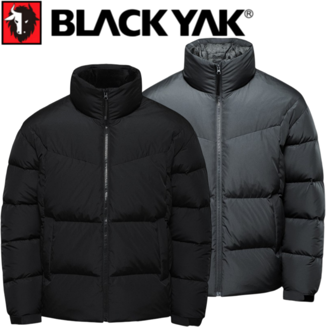 출고가 279000원 블랙야크 남여공용 다운 패딩 자켓 숏기장 오버핏 여행 캠핑 등산 데일리 커플룩