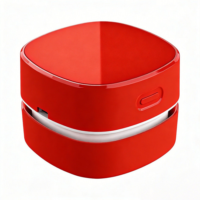 DOODA 迷你桌面吸塵器 電動手持無線 大吸力, 紅 精裝充電款 Type - C, 紅 精裝充電款 Type - C