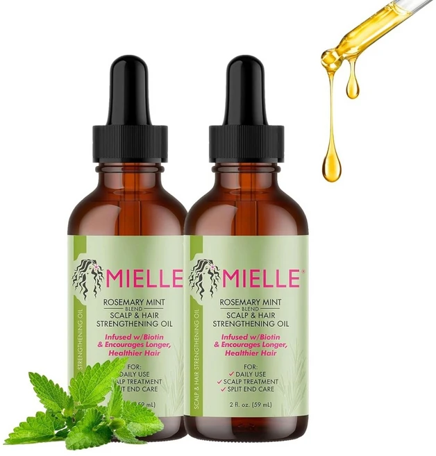 미엘 Mielle 로즈마리 민트 스칼프 모발 강화 오일 59ml 2팩 59ml 2개 - 쿠팡