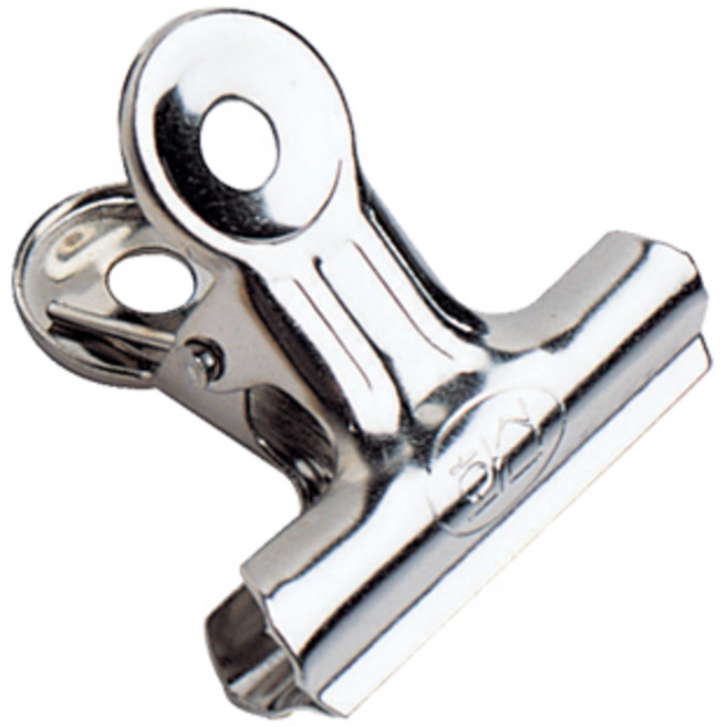 화신 불독클립 소 1개 대용량 집게 사무용 오피스 실버클립