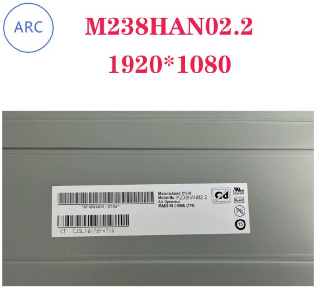 호환 hp ProOne 400G6 AIO24LCD 화면 M238HAN02.2 IPS FHD 1920x1080 23.8 인치, [01] M238HAN02.2, 1개