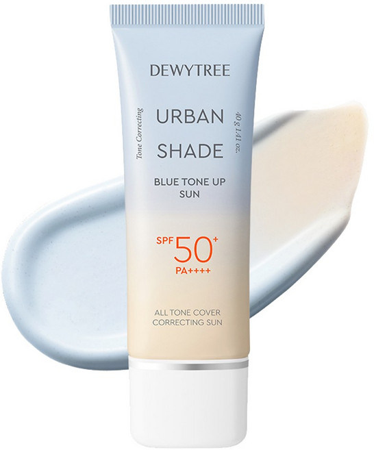 듀이트리 어반 쉐이드 블루 톤업 선크림 SPF50+ PA++++, 40g, 1개