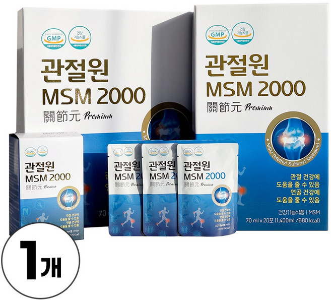 식이유황 관절원 MSM 엠에스엠, 1개