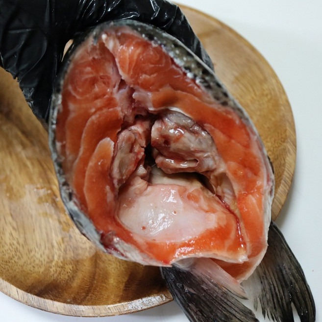 노르웨이 슈페리얼 생연어 머리, 3개, 500g내외