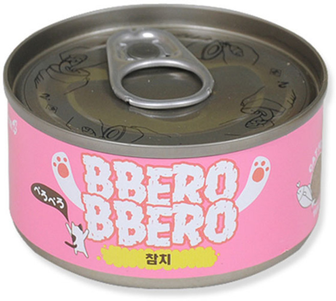 빼로빼로캔 고양이간식, 참치, 1개, 80g