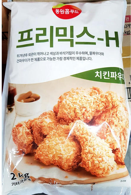 동원홈푸드 프리믹스H 치킨 파우더 2kg, 1개