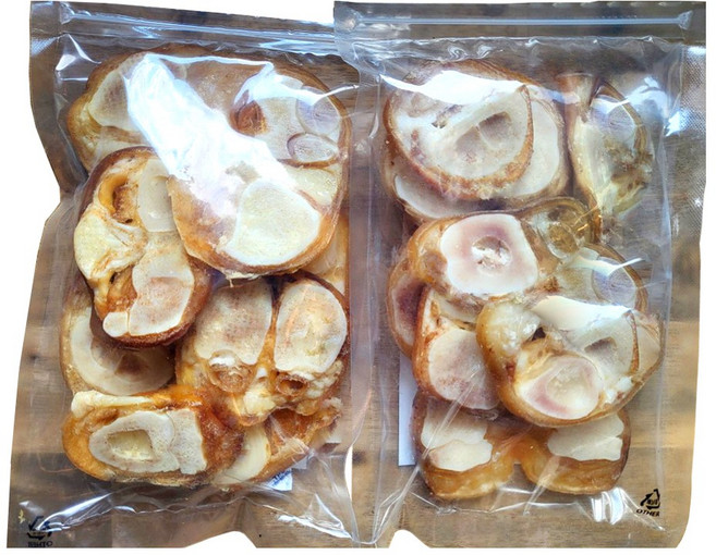 펫카소 강아지 우족 국내산 한우 수제간식 대용량, 2개, 250g