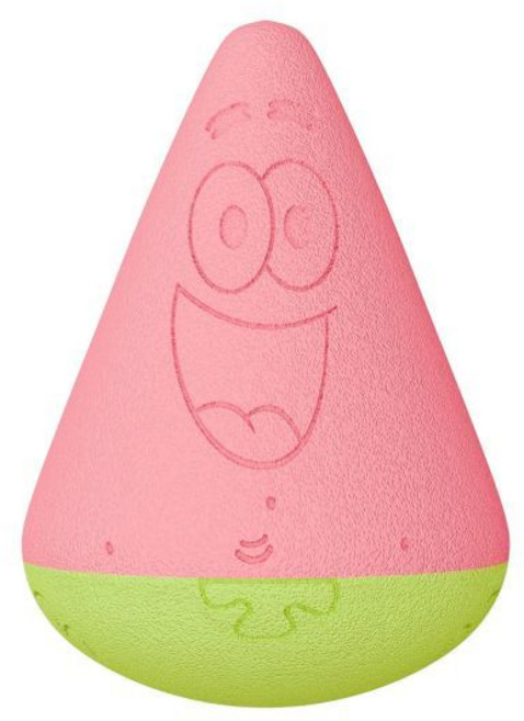 젖은 n 와일드 스폰지밥 스퀘어팬츠 컬렉션 메이크업 스펀지 친수성 재사용 가능한 3D 뷰티 블렌더 파운데이션 윤곽 및 하이라이트 패트릭 스타 에디션, 1 Count (Pack of 1), Patrick Star