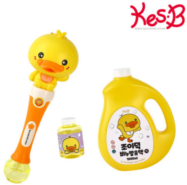 캐스B 스포츠 조이덕멜로디버블봉+비누방울세트 (2538set) / 버블건 / 비누방울놀이 / 놀이 교구, 1개