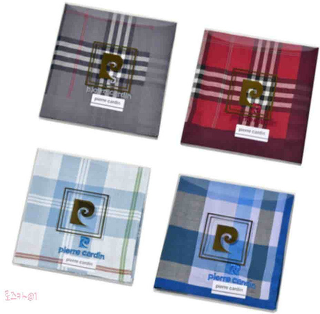 로즈카이 남성 손수건 피에르가르뎅 남자선물