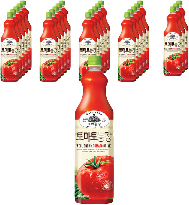가야농장 자연은 토마토, 1.5L, 24개