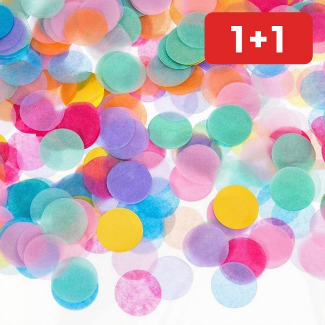 플라워샤워 웨딩촬영 컨페티 샤워 소품 프로포즈 10g 1+1, 1개, onda 반짝이타입