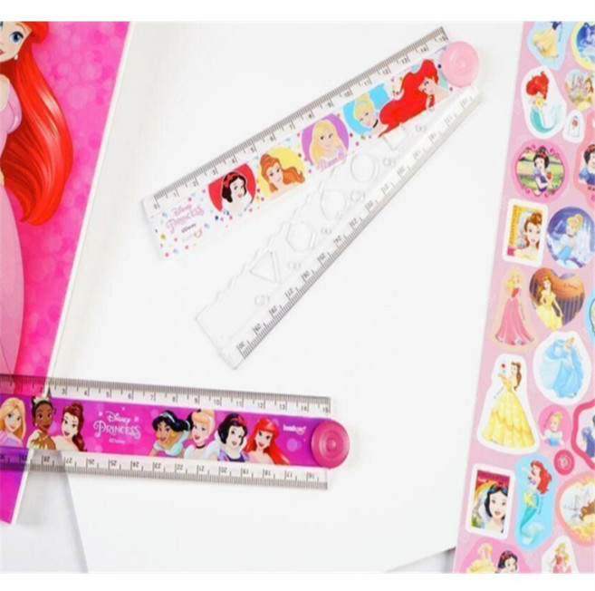 짱이상회 디즈니 프린세스 겹자 30cm 30개 어린이집단체선물30개