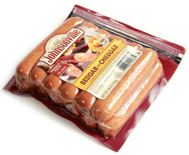 코스트코 쟌슨빌 베다체다 소시지 냉장 포장 존슨빌 소세지 12개입, 793g, 1개