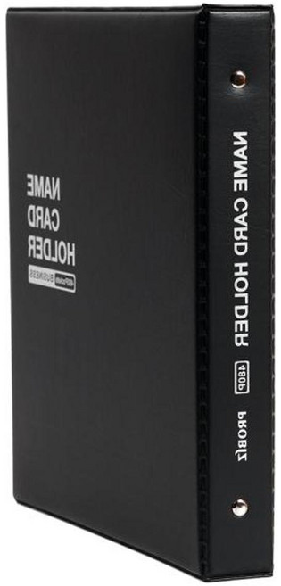 프로비즈 명함보관화일 480명 명함집 네임카드북 네이카드 홀더, 1개, 상세페이지 참조