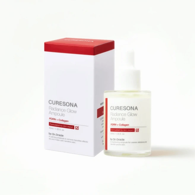 닥터오라클 큐어소나 래디언스 글로우 앰플 40 ml, 기본선택, 1개, 40ml - 쿠팡