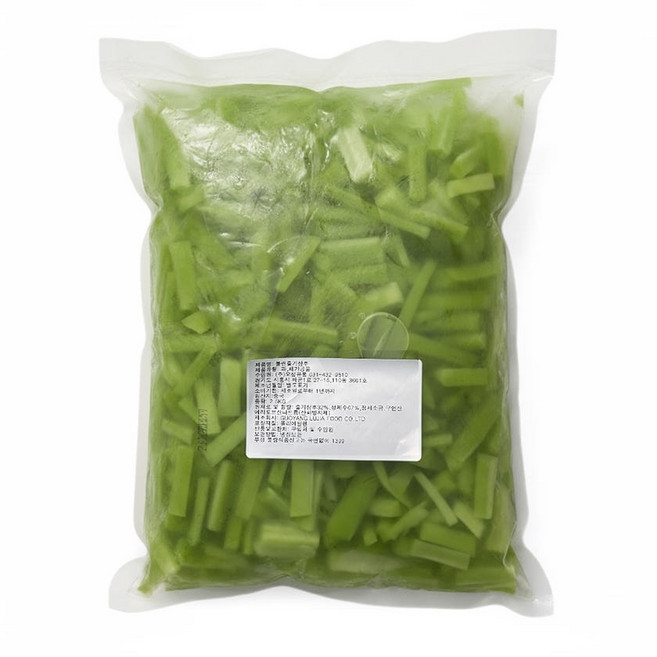 불린 줄기상추 궁채 나물 2.5kg, 1개