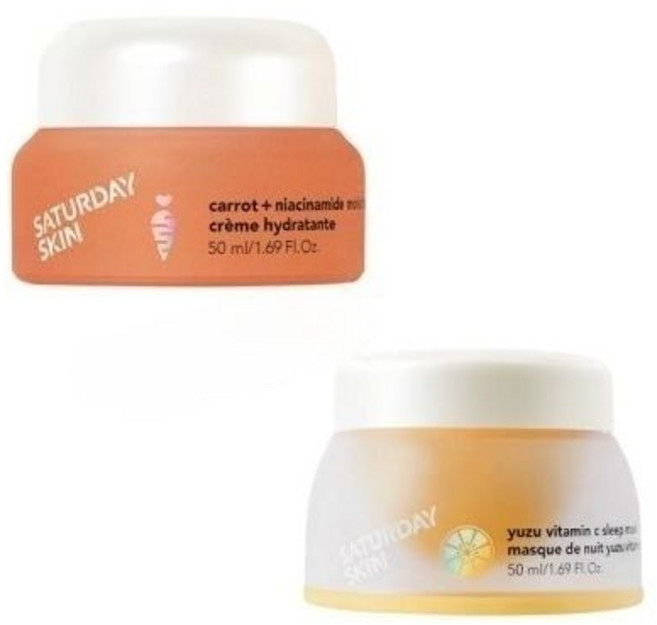 새터데이스킨 (2개)차바이오랩 차움 7 펩타이드 나이아신아마이드 당근 미백 크림 50m+유자 수면팩 50ml, (1+1)차바이오랩 차움 7 펩타이드 나