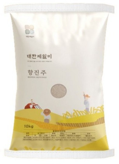 대한제일미 향진주 쌀 백미, 상등급, 10kg, 1개