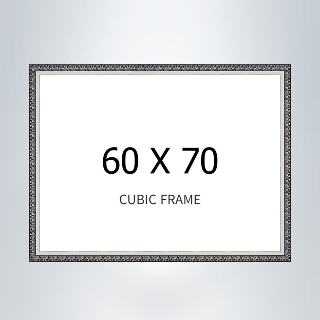 꿈꾸는세상 보석십자수 60x70cm 패브릭 액자, 매트블랙, 1개, 플라스틱