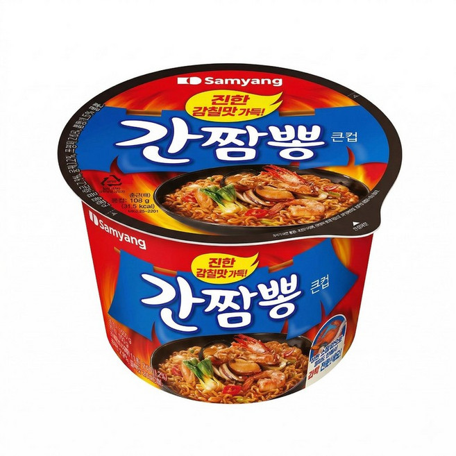 삼양식품 큰컵 간짬뽕 105g 32개 1박스