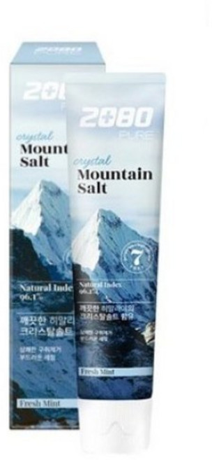 2080 퓨어 크리스탈 마운틴솔트 치약, 150g, 3개